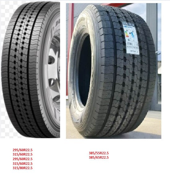 385/55R22.5 160K/158L Dunlop SP346